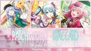 FULL VER Patchwork Staccato ツギハギスタッカート  MORE MORE JUMP × 初音ミク  Color Coded Lyrics プロセカ [upl. by Aneeg]