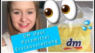 DM Haul Putzmittel Haushaltsfavoriten erste eigene Wohnung [upl. by Neeka594]