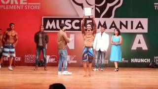 MUSCLEMANIA INDIA 2015 PRIZE CEREMONY [upl. by Leroy]