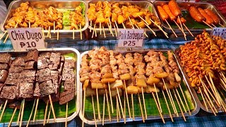 AMAZING BBQ Street Food  IHAW IHAW in the Philippines 2017  PART 2 [upl. by Attenwahs]