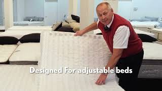 Demo Why do innerspring coil hybrid mattresses work better on adjustable beds that foam [upl. by Eggett]