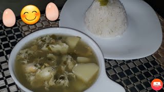 Sopa de huevo Fácil y rápida de preparar [upl. by Bank]