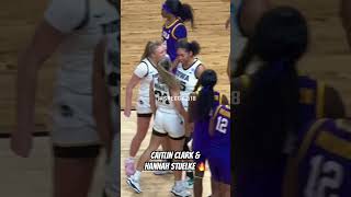 Caitlin finds Hannah for the AND1 tcaitlinclark basketball wnba [upl. by Boylan]