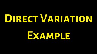 33 If y varies directly as x and y  60 when x  6 find y when x  15 [upl. by Nyladgam]