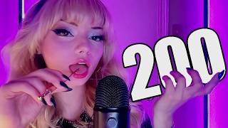 ASMR 200 Triggers in 2 Hours changes every 36 seconds [upl. by Marianne762]