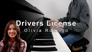 Drivers License  Olivia Rodrigo Piano Cover by Sammy Leeron [upl. by Eybbob452]