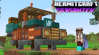 Hermitcraft 10 Solar Punk Steps  Episode 10 [upl. by Llecram]