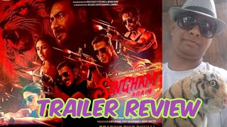 SINGHAM AGAIN  TRAILER REACTION [upl. by Ikoek261]