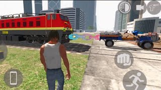 Train vs Tractor Tochan in Indian Bike driving 3d [upl. by Lietman]