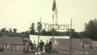 Boy Scout Camp 1937 in Color Troop 75 Charlotte High School Mendon Pond Camporee Rochester NY [upl. by Paddy]