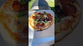 Ooni oven makes the best pizza ever revertsister halalfoodhunt hijabi [upl. by Ennoved]