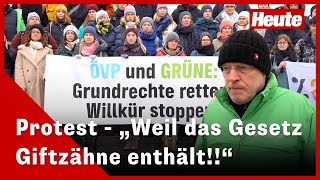 Protest von Umwelt  und Sozialorganisationen gegen Gemeinnützigkeitsreformgesetz [upl. by Peterson388]