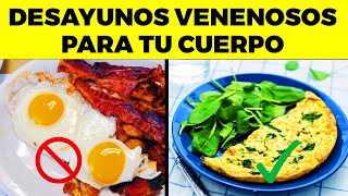 13 Desayunos que NUNCA Deberías Comer y 13 DESAYUNOS PERFECTOS [upl. by Josephina]