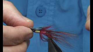 Tying the Ayrshire Red Shrimp Salmon Fly with Davie McPhail [upl. by Kreitman363]