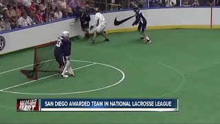 Indoor Lacrosse team coming to San Diego [upl. by Ainigriv]