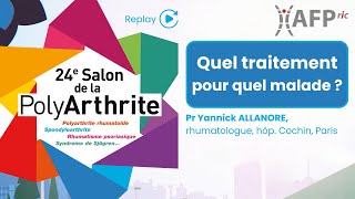 Quel traitement pour quel malade   Salon de la PolyArthrite 2024 [upl. by Gleich989]