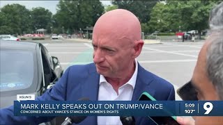 Mark Kelly speaks out on TrumpVance [upl. by Waldemar386]