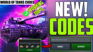 NEW CODES⚠️World Of Tanks Blitz Bonus Codes  WOT Blitz Codes  wot Codes 2024 [upl. by Finny398]