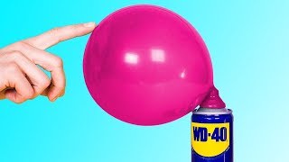 20 ASTUCES GÉNIALES AVEC DES BALLONS [upl. by Ragucci126]