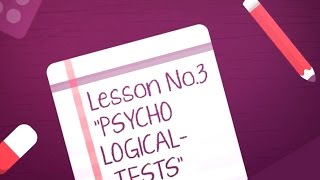 Psychological Assessment Lesson 3  Types of Psychological Test [upl. by Higbee]