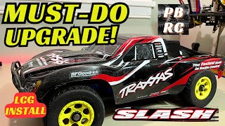 LCG CHASSIS INSTALL  BEST 2WD SLASH UPGRADE  5830 [upl. by Arodoeht827]