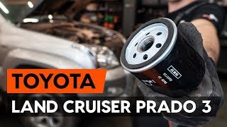 Så byter du oljefilter på TOYOTA LAND CRUISER PRADO 3 J120 AUTODOCLEKTION [upl. by Eninaj]