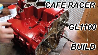 Honda GL1100 Cafe Racer Build Part 1  Engine Rebuild [upl. by Varien]