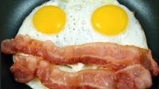 HOW TO COOK BACON AND EGGS  Gregs Kitchen [upl. by Kelley]