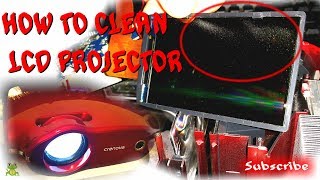 HOW TO CLEAN LCD Projector  Crenova XPE498 [upl. by Mehala]