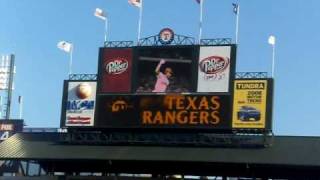 Texas Rangers staring line up vs Cleveland Indians [upl. by Atteynot]