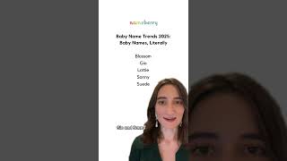 Baby Name Trends 2025 [upl. by Amirak842]