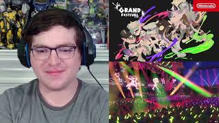 Splatoon 3  Grand Festival Reaction [upl. by Eetnuahs409]