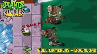 Plants Vs Zombie Shooting  Original Plants  Android Apk  Full Gameplay [upl. by Johiah277]