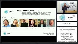 CBMM10 Panel Language and Thought [upl. by Aratihc987]