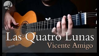 Las Quatro Lunas  cover Vicente Amigo  Guitarra ABurguet ABF2000 [upl. by Tuttle878]