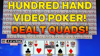 The Craziest Video Poker Hands Ever Recorded [upl. by Ehsom]