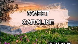 Sweet Caroline Lyrics Neil Diamond [upl. by Mia]