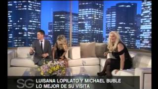 Lo mejor de Luisana Lopilato y Michael Buble  Susana Gimenez [upl. by Chainey]