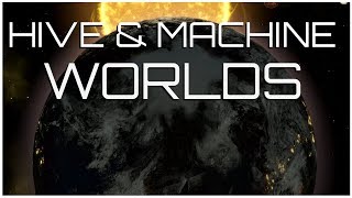 Stellaris  22 Hiveworlds and Machineworlds New stuff for Utopia and SynthDawn [upl. by Faludi]