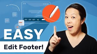 How to Edit the Footer for Your WordPress Website [upl. by Atinuaj]