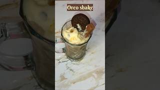 OREO SHAKE Recipe🧋food food foodie food Recipe foodlover foodblooger [upl. by Kinemod]