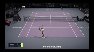 Tiebreak PC Caroline Pliskova Vs Maria Sakkari WTA Riyadh Expert [upl. by Wiley]