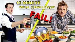 SUITUPSAM VS JAMIE OLIVER 15 MINUTE MEAL CHALLENGE [upl. by Terza317]