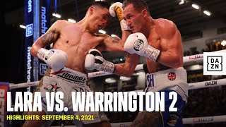 HIGHLIGHTS  Mauricio Lara vs Josh Warrington 2 [upl. by Atikehs411]