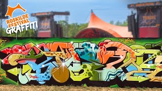 ROSKILDE FESTIVAL GRAFFITI 2023 [upl. by Banwell309]