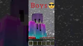 girls vs mlg 🤣😂 minecraftmeme minecraft [upl. by Caralie]