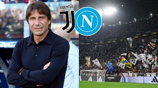 Accoglienza Conte in JuveNapoli la rivelazione da Torino 👀🎙️ [upl. by Aneeh]