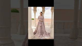 latest party dresses 2024 wedding dress 2024shortshaniaamirweddingclothespartywear2024love [upl. by Retxed]