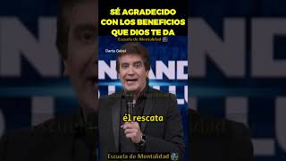 👉Sé agradecido con los beneficios que Dios te da Dante Gebel reflexionescortasdantegebel [upl. by Aderfla]