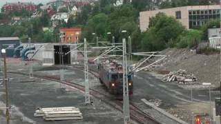 Norwegian trains vol 2 LKAB locomotives at Narvikmp4 [upl. by Blackstock860]